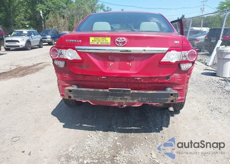 2012 Toyota Corolla Le z USA, uszkodzony, nr VIN 2T1BU4EE1CC895484